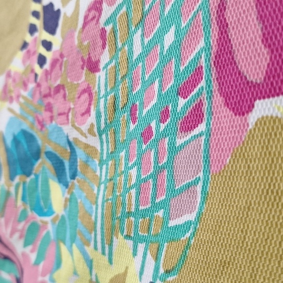 Crewcuts Drop Waist Ruffle Hem Dress in Seaside Floral - Picture 9 of 15